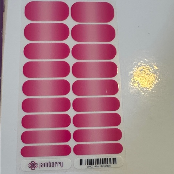 Jamberry Nail Wrap- Kiss Me Ombré Full set - Picture 3 of 7